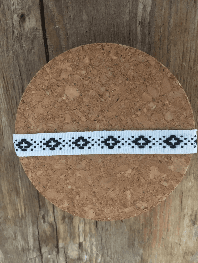 BRACELET RUBAN MOTIF ETHNIQUE